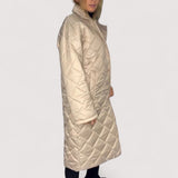 Ofira™ | Reverzibilni prošiveni kaput s podstavom leoparda