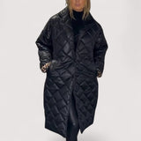 Ofira™ | Reverzibilni prošiveni kaput s podstavom leoparda