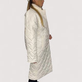 Ofira™ | Reverzibilni prošiveni kaput s podstavom leoparda