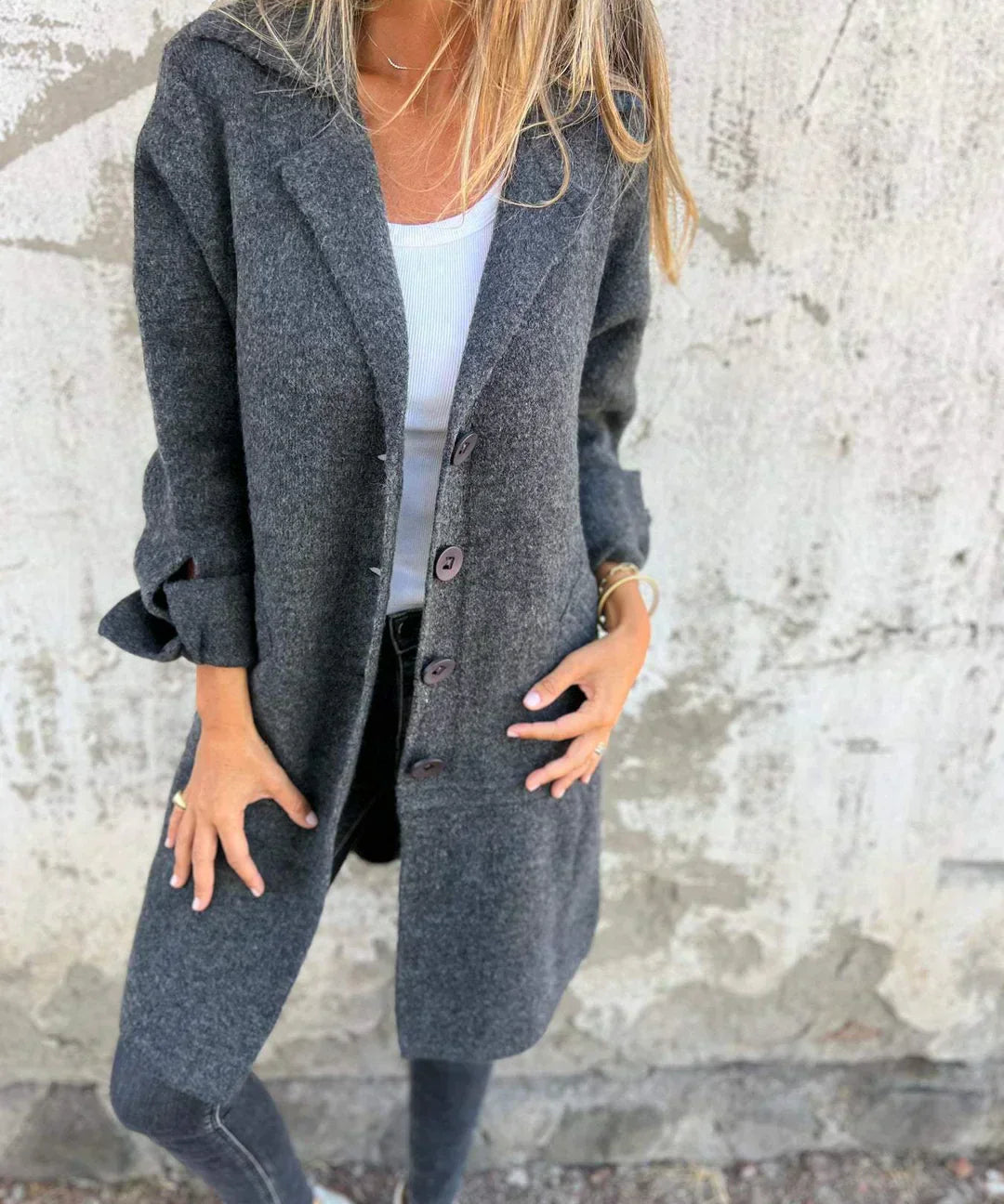 Nika - Chic Minimalistički Kaput