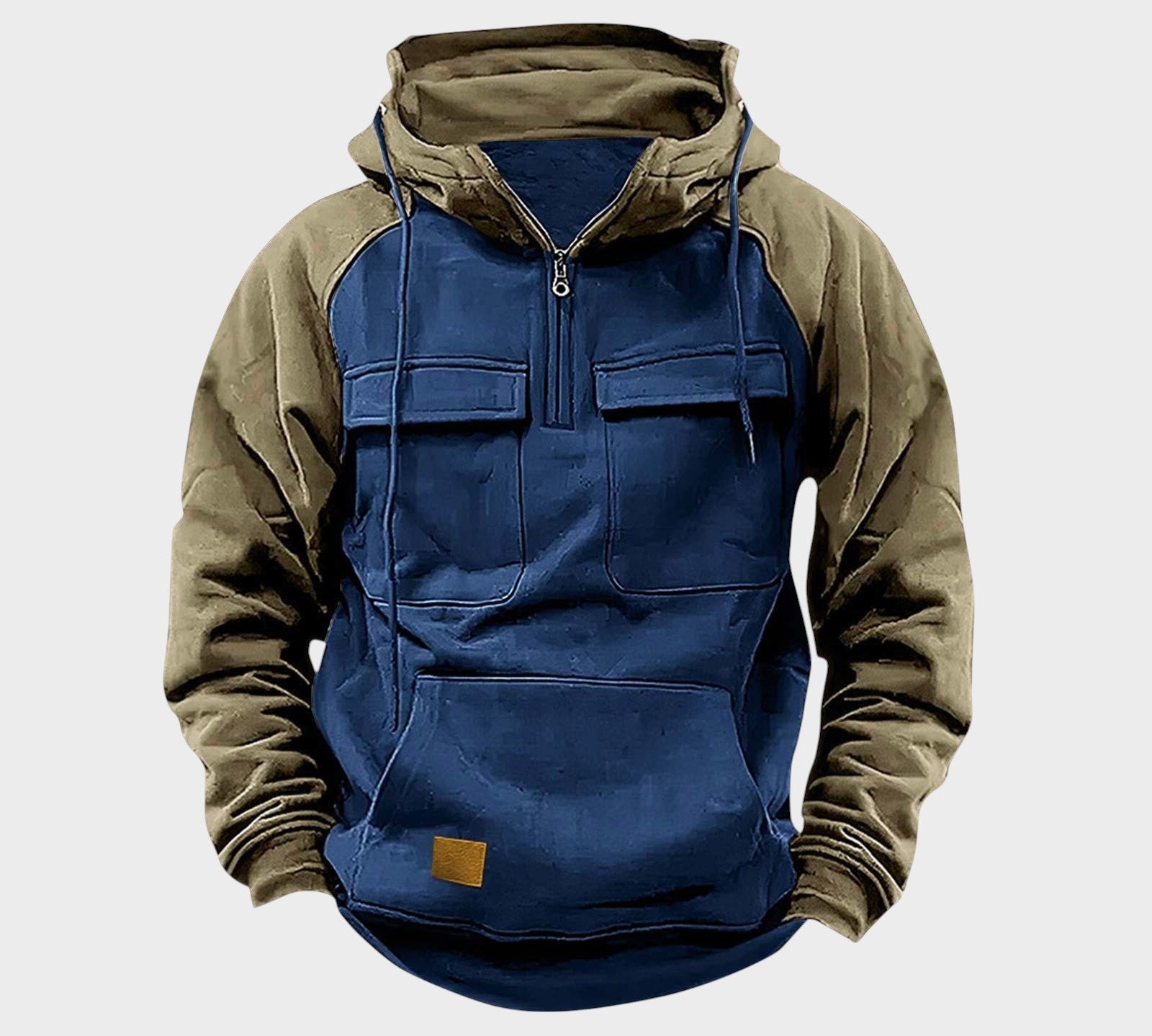 Kristian - Polo-zip majica s kapuljačom