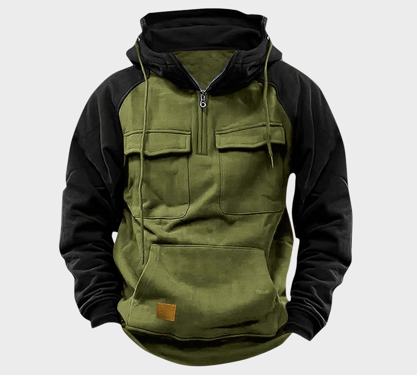 Kristian - Polo-zip majica s kapuljačom