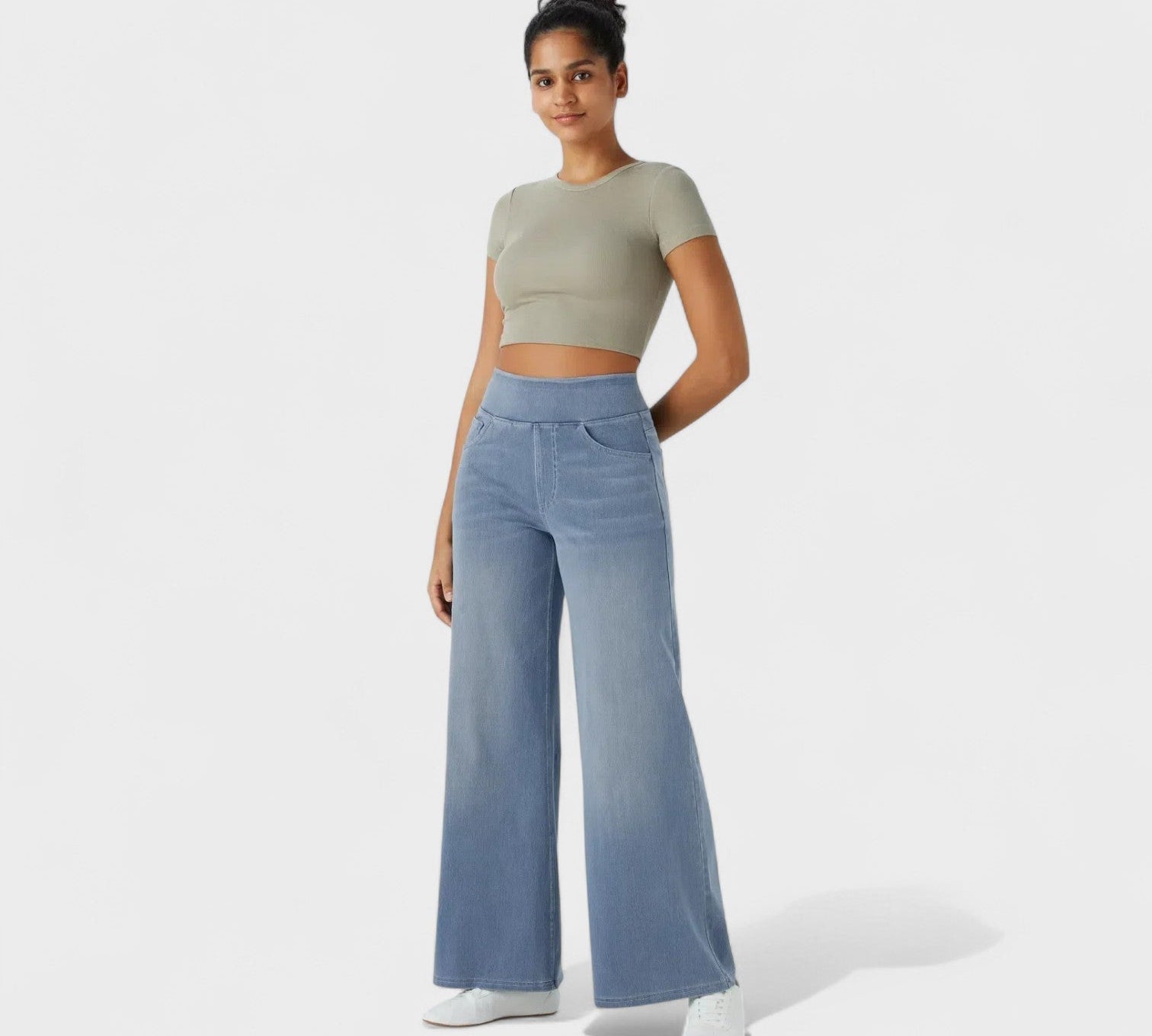 Clara - Hlače od traperica širokog kroja