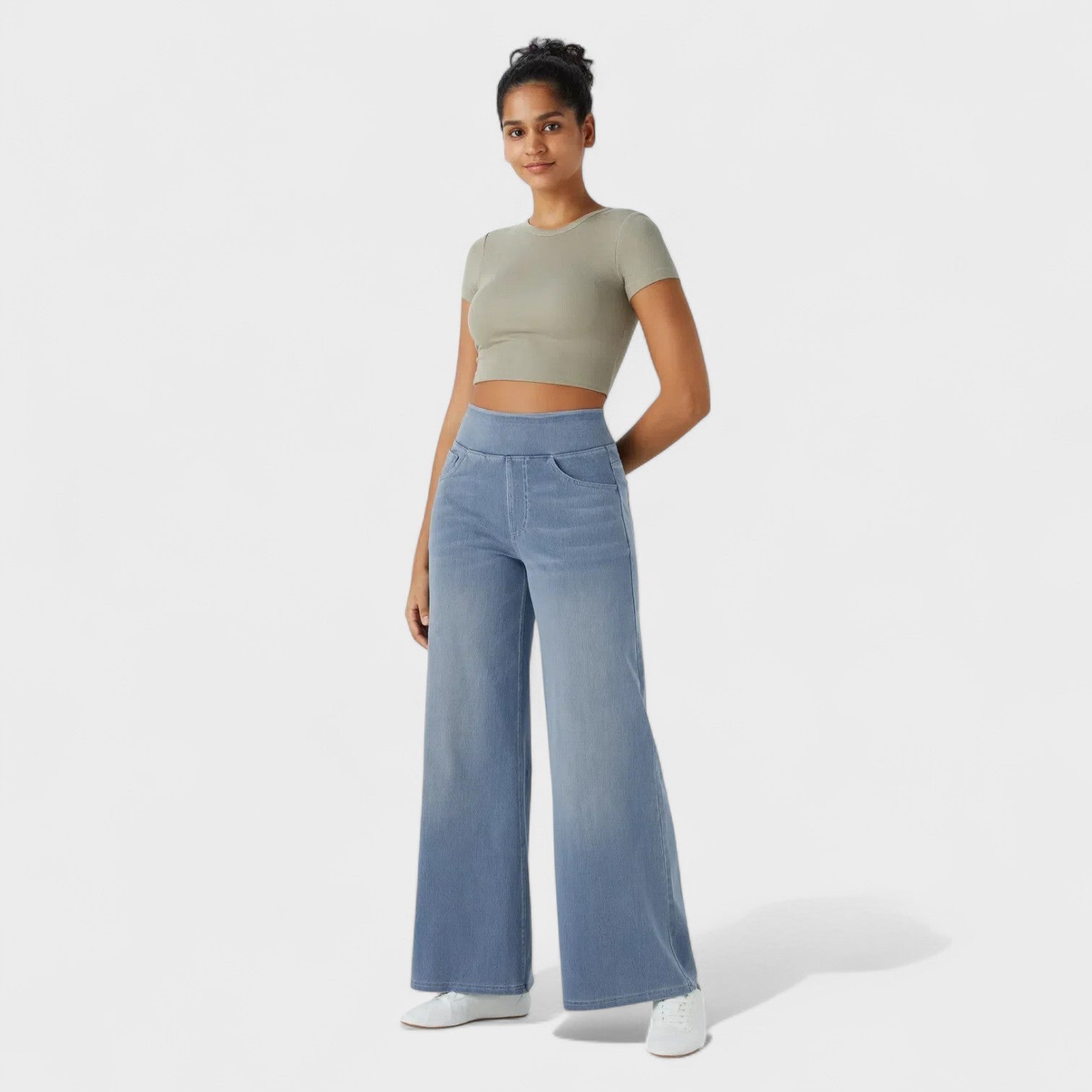 Clara - Hlače od traperica širokog kroja