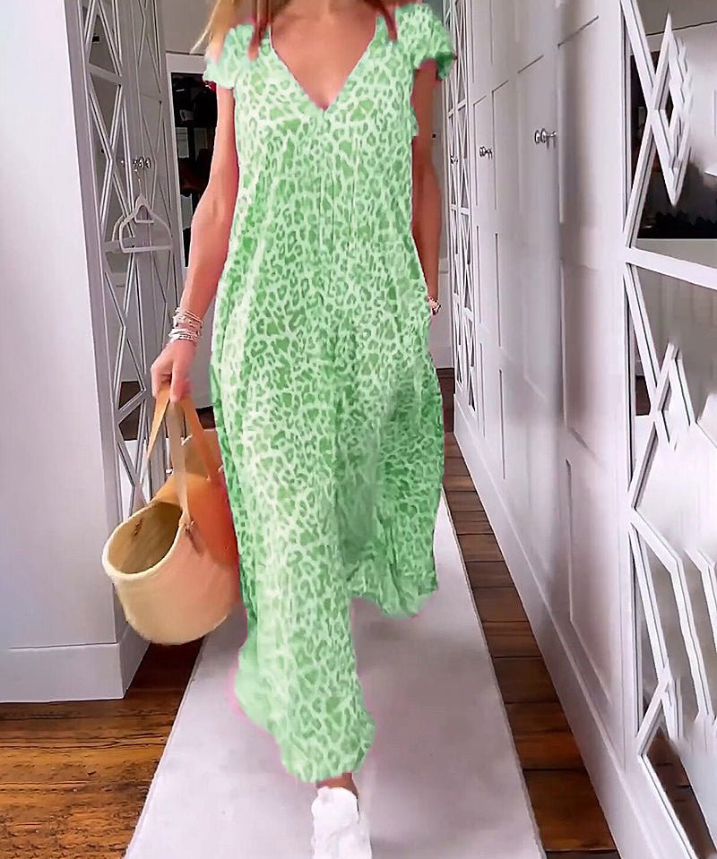 Victoria | Maxi Haljina s V-Izrezom