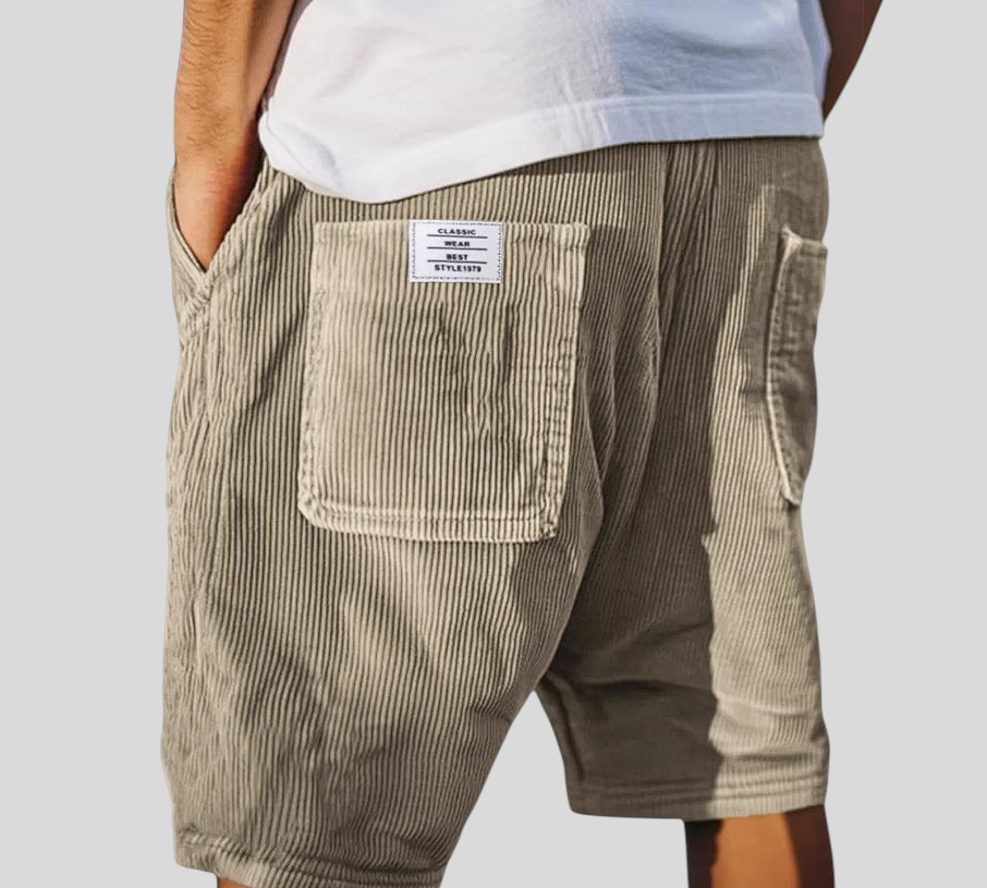 Lenoir - Elegantne kratke hlače od baršuna