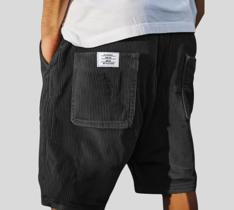 Lenoir - Elegantne kratke hlače od baršuna