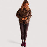 Paulina™ | Trendi jakna s leopard uzorkom