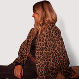 Paulina™ | Trendi jakna s leopard uzorkom