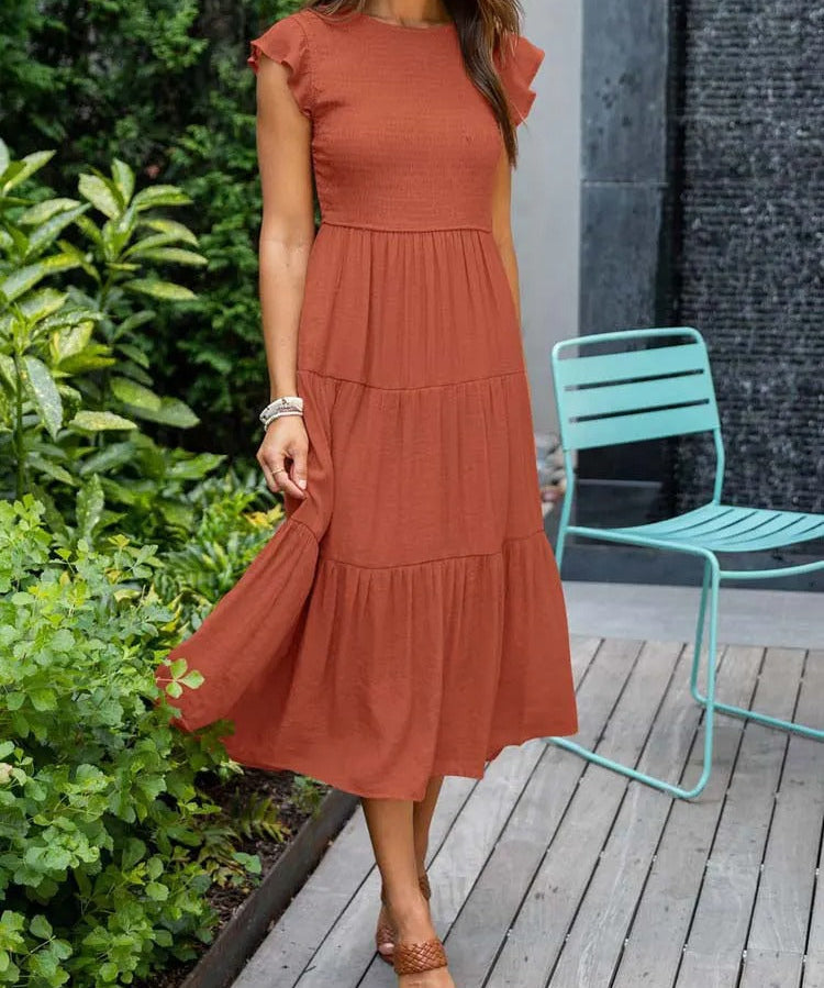 Marlene – Elegantna Haljina s Prekriva trbuh