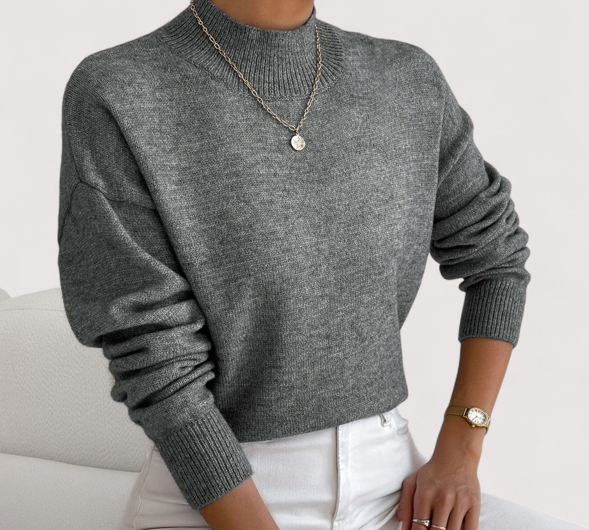Nadia™ | Elegantni i udobni rolka džemper