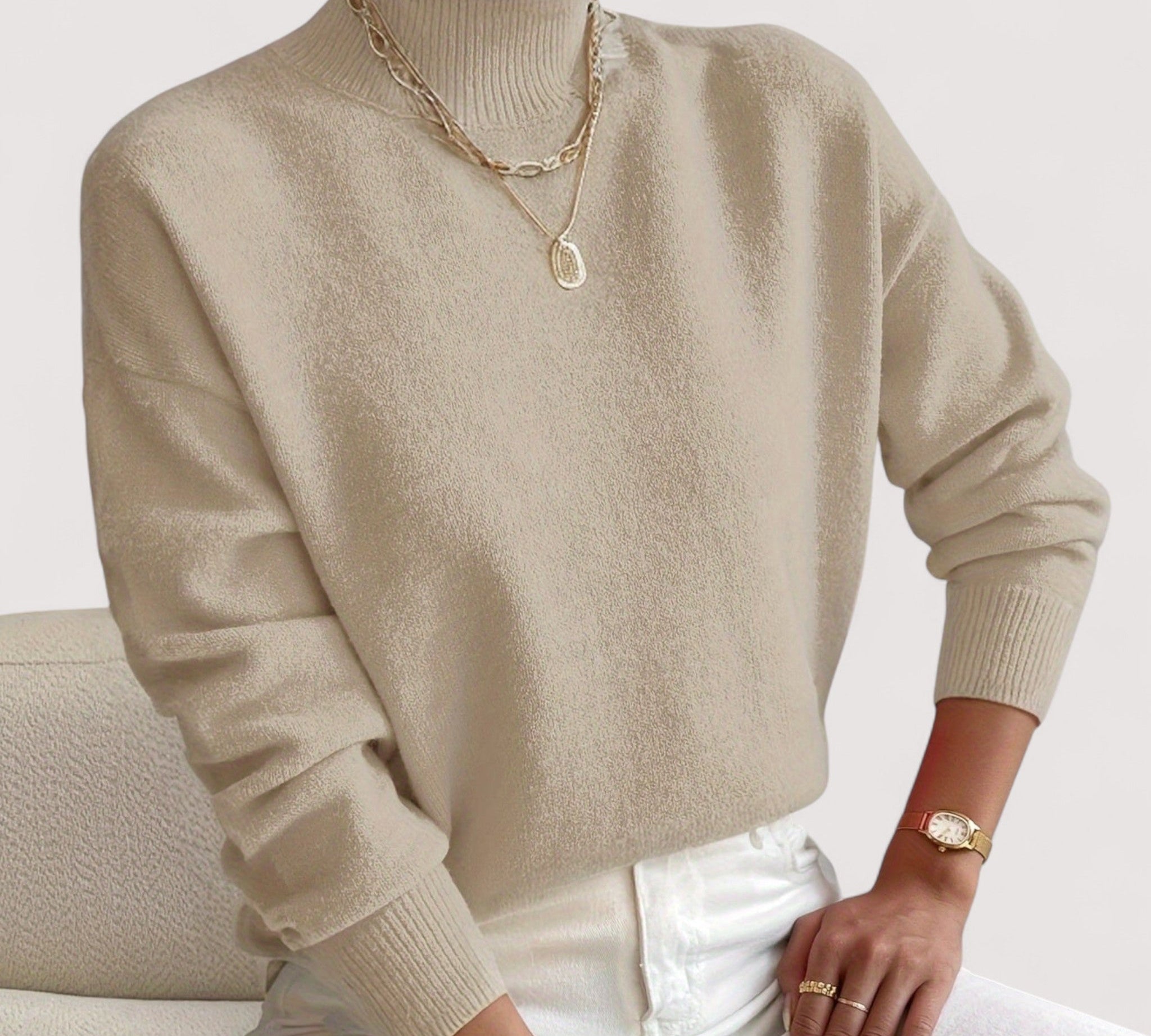 Nadia™ | Elegantni i udobni rolka džemper