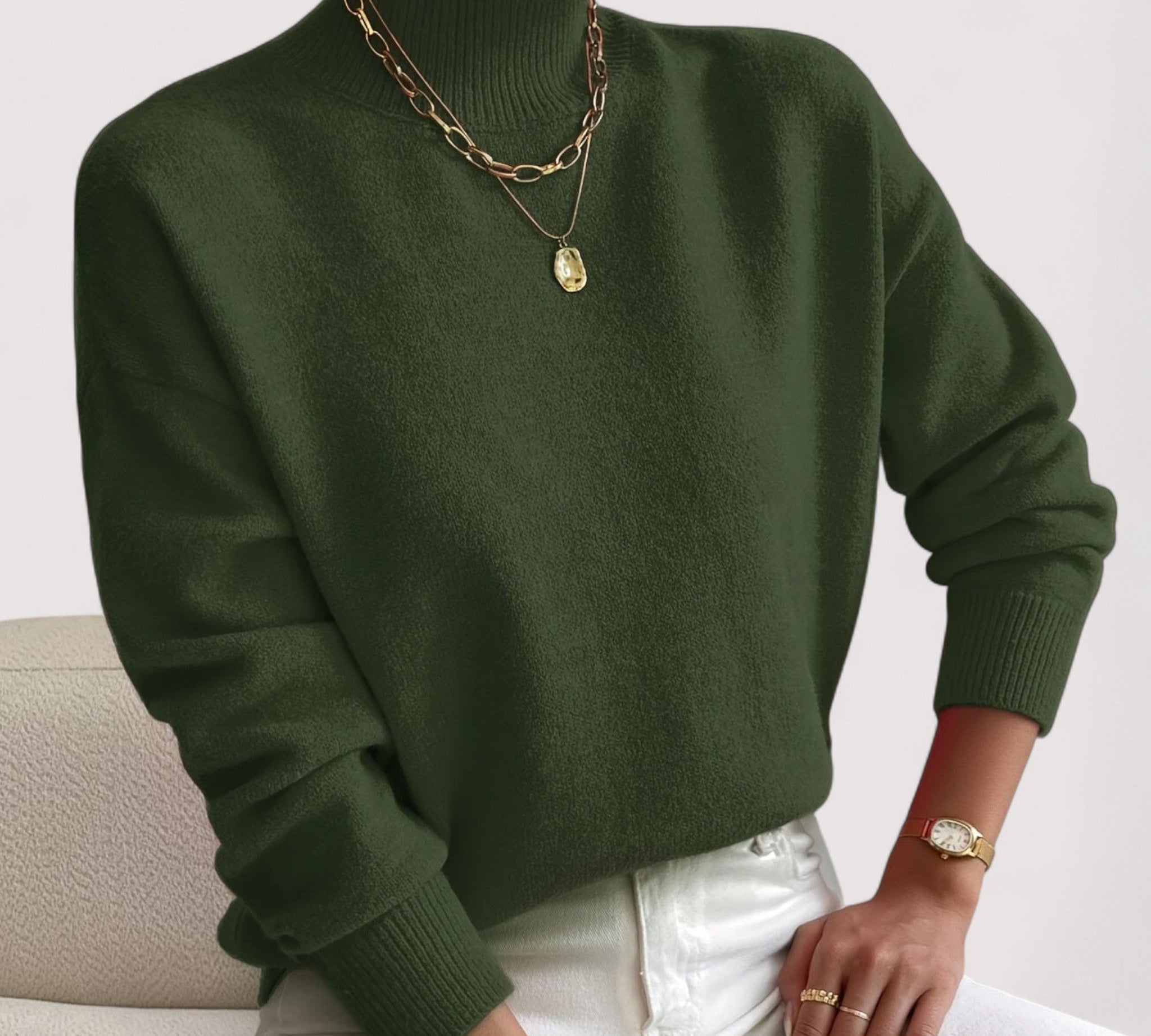 Nadia™ | Elegantni i udobni rolka džemper