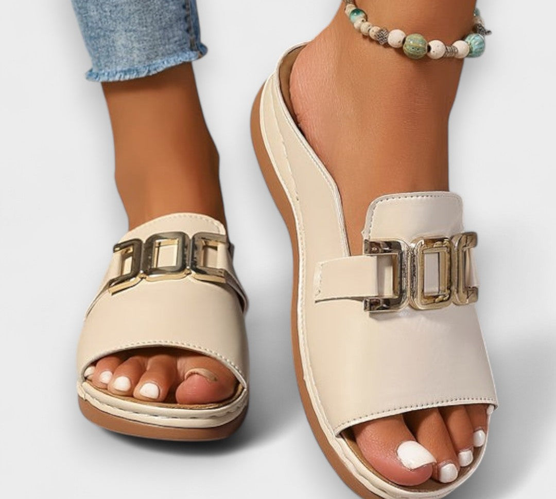 Jelena - Udobne sandale s potplatom na petu