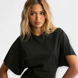 Majica s Udubljenim Širokim Rukavima