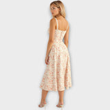 Srednja haljina s korsetom