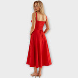 Srednja haljina s korsetom