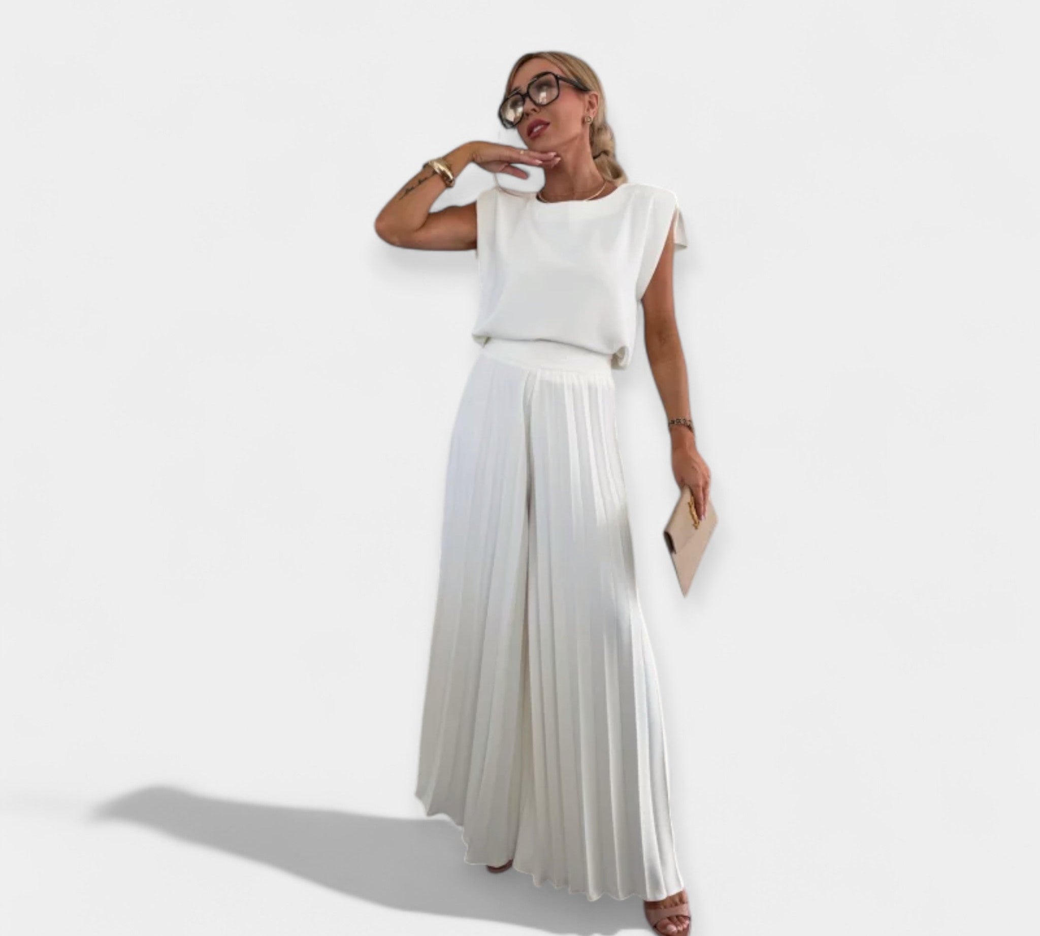 Ljetni Modni Set s Topom i Hlačama