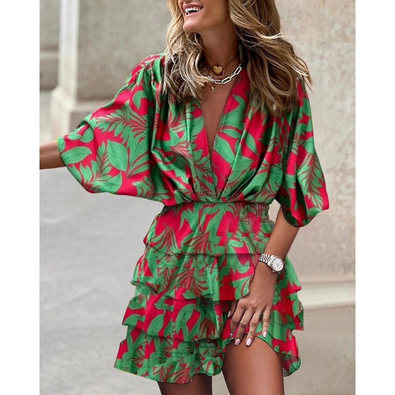 Margaret – Stylish Print Haljina