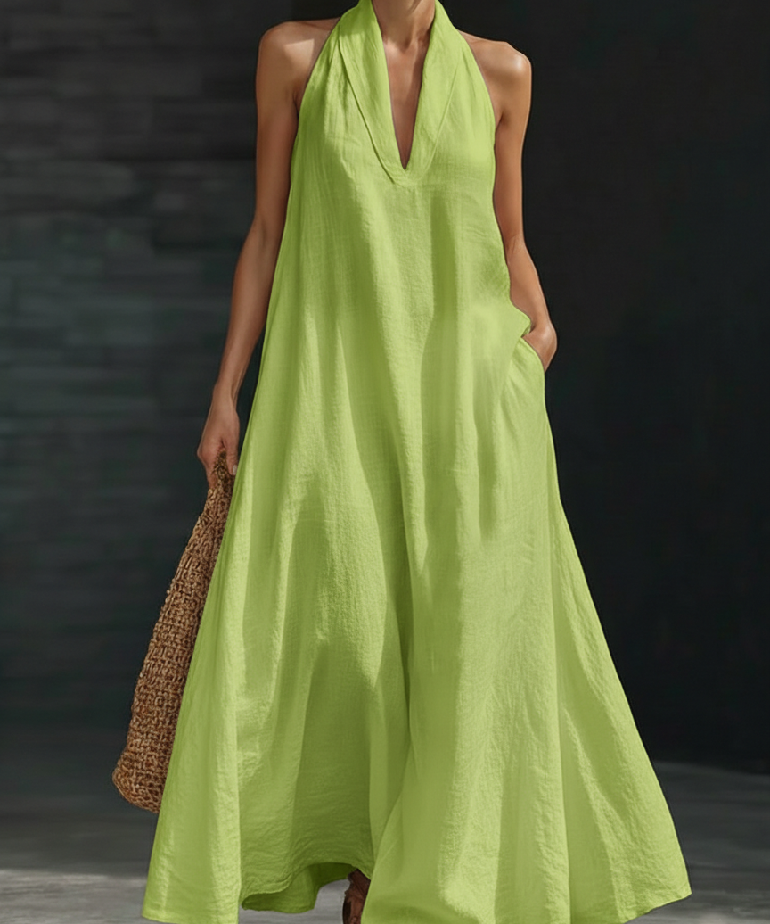 Aveline | Halter Maxi Haljina