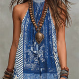 Isla | Patchwork Maxi Haljina