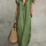 Sienna | Boho Ruffles Maxi Haljina