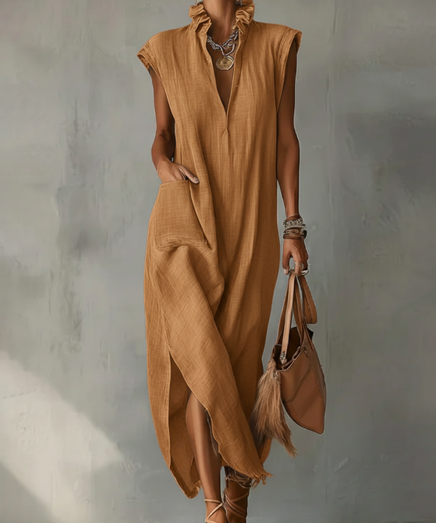 Elara | Ruffles Maxi Haljina
