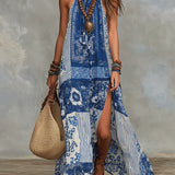 Isla | Patchwork Maxi Haljina
