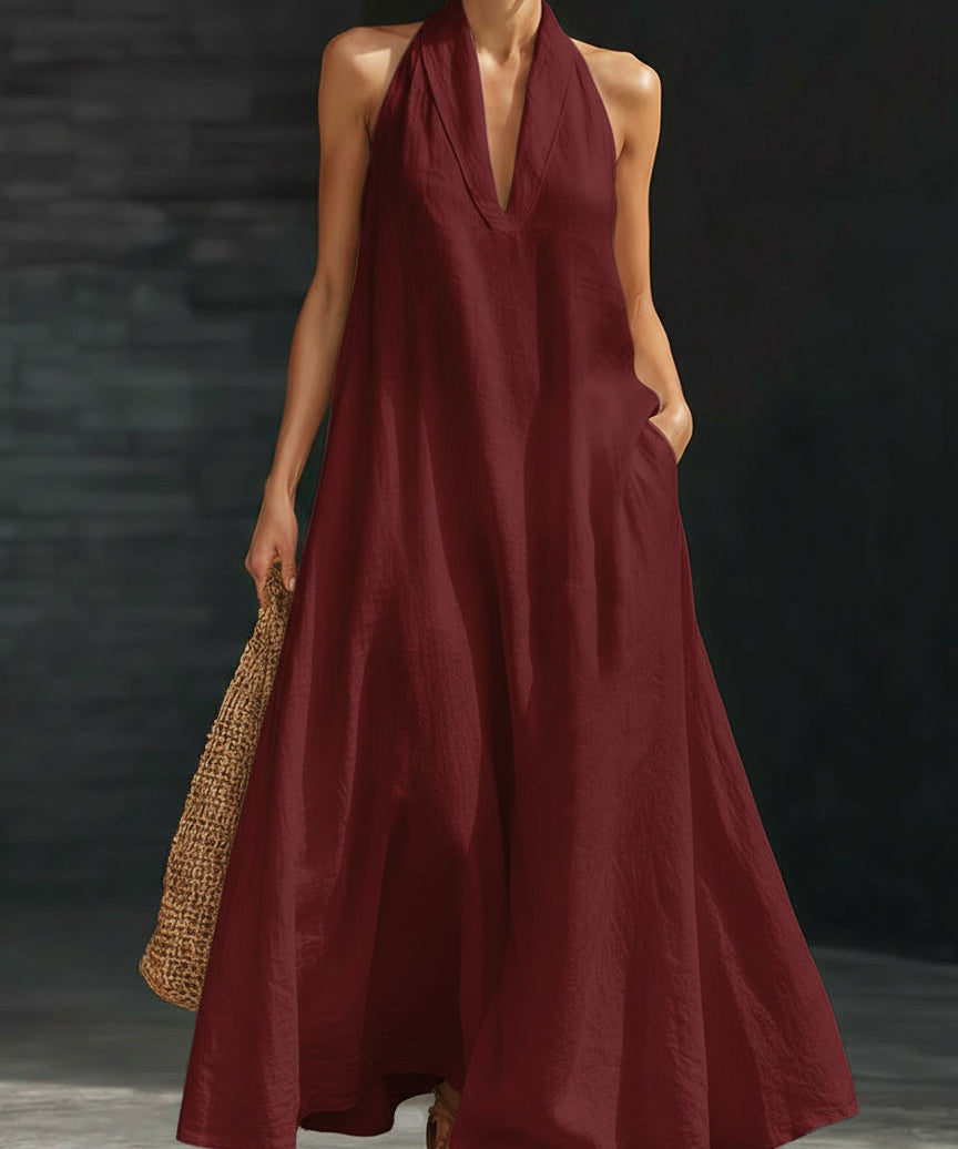 Aveline | Halter Maxi Haljina
