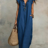 Sienna | Boho Ruffles Maxi Haljina