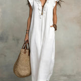 Sienna | Boho Ruffles Maxi Haljina
