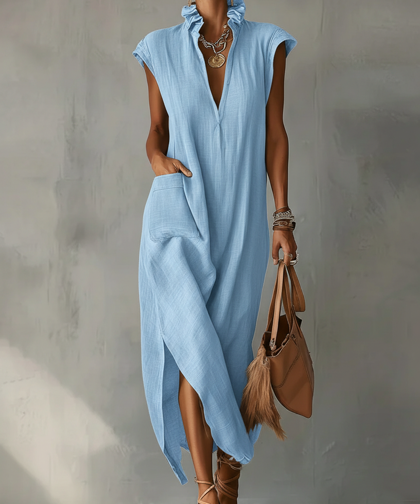 Elara | Ruffles Maxi Haljina