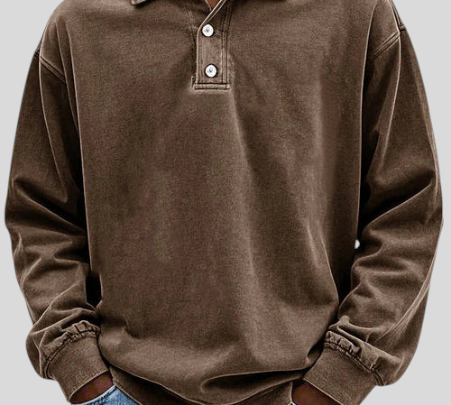 Petar - Vintage Košulja S Dugim Rukavima