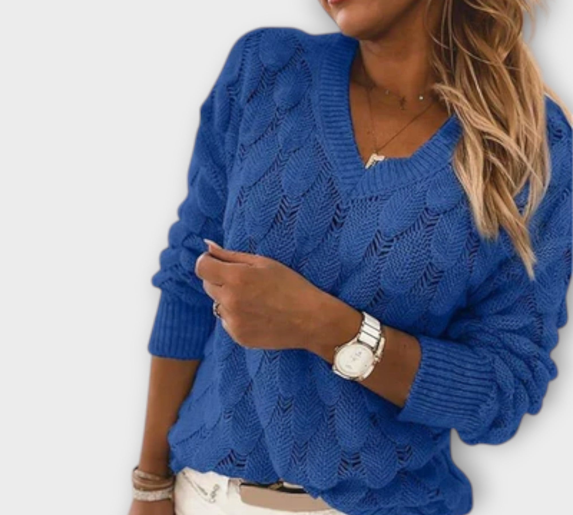 Noemier - Pulover s V-izrezom