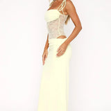 Camille – Romantic Lace Maksi haljina