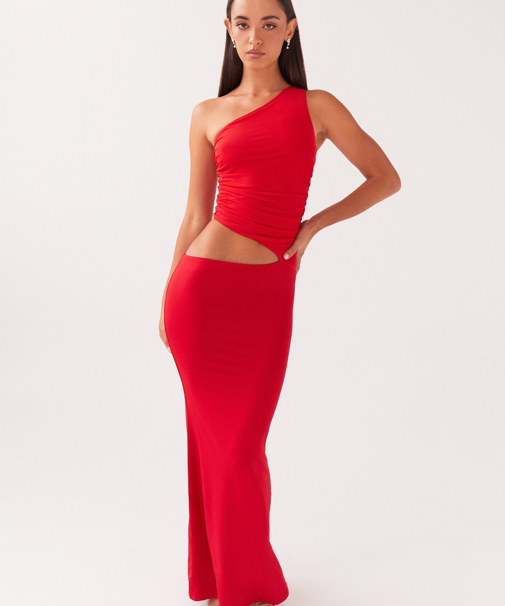 Chloé – Asymmetrical One-Shoulder Maksi haljina