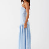 Clara – Strapless Flowing Maksi haljina