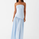 Clara – Strapless Flowing Maksi haljina