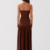 Clara – Strapless Flowing Maksi haljina