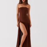 Clara – Strapless Flowing Maksi haljina