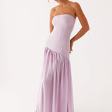 Clara – Strapless Flowing Maksi haljina