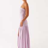 Clara – Strapless Flowing Maksi haljina