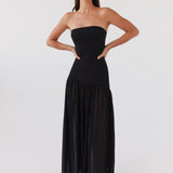 Clara – Strapless Flowing Maksi haljina