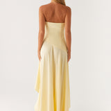 Solene – Asymmetrical Strapless Maksi haljina