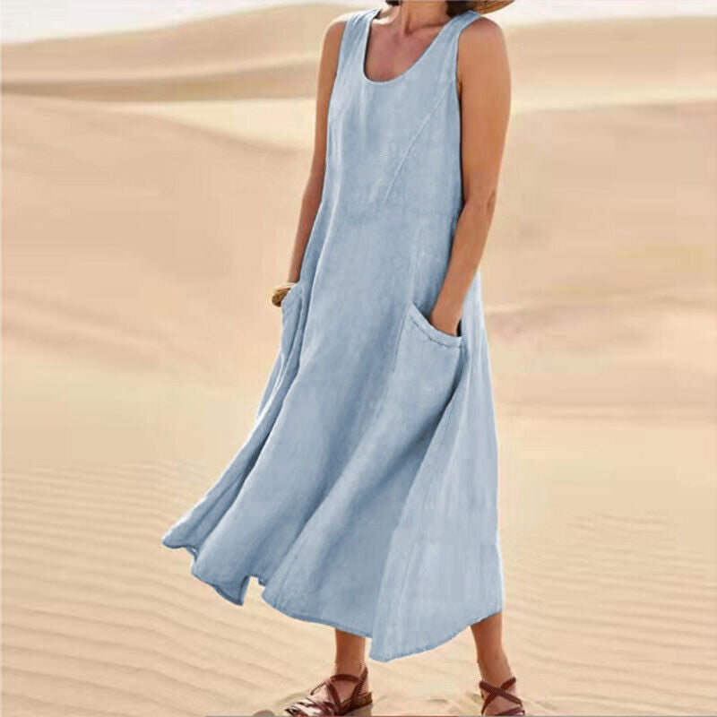 Zafrina – Elegantna Haljina s Pockets