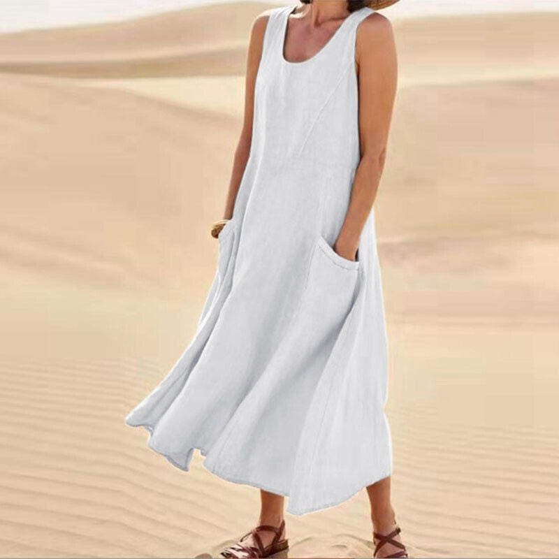Zafrina – Elegantna Haljina s Pockets