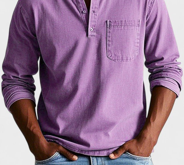 Sebastian - Vintage košulja s dugim rukavima