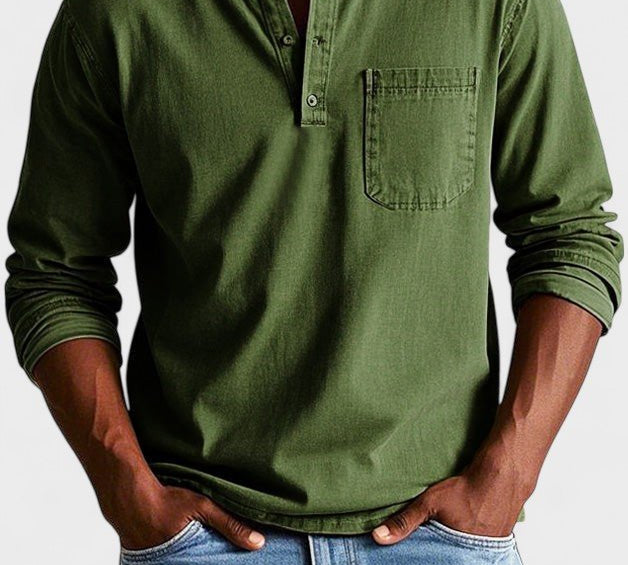 Sebastian - Vintage košulja s dugim rukavima