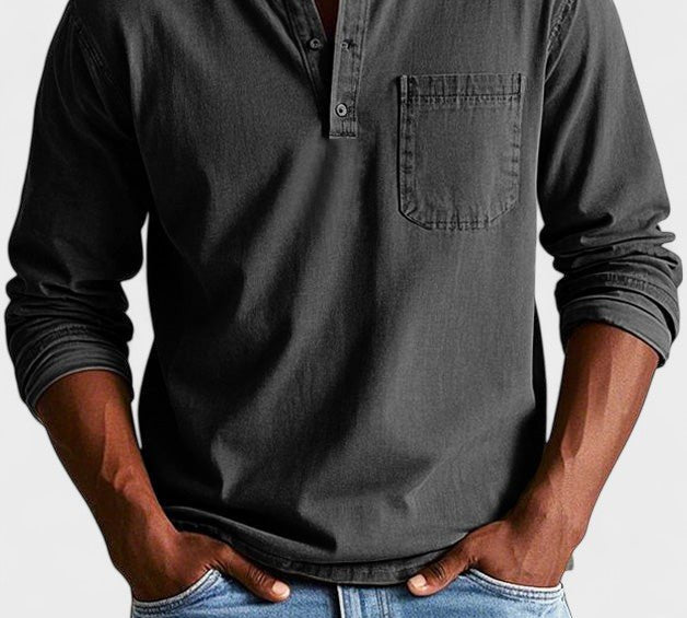 Sebastian - Vintage košulja s dugim rukavima