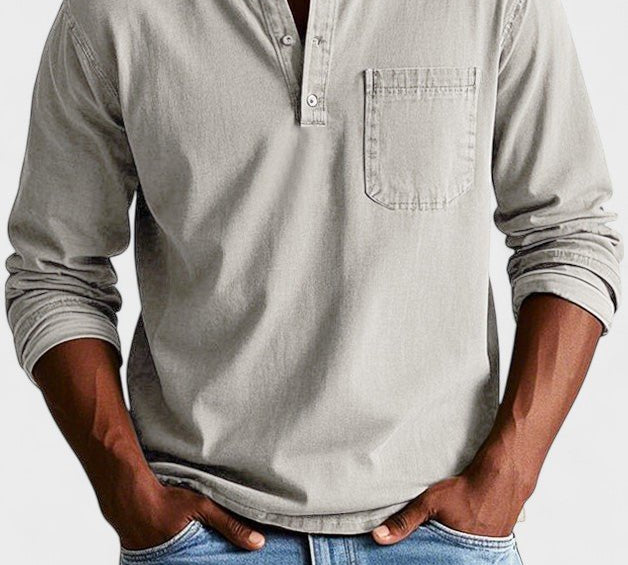 Sebastian - Vintage košulja s dugim rukavima